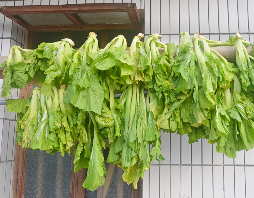 这几种菜晒干后比新鲜的更好吃,一年四季必备的5种菜