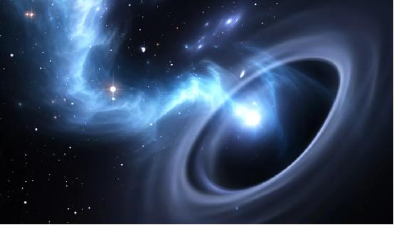 黑洞是怎么形成的全过程,黑洞的形成黑洞吞噬的东西去哪了