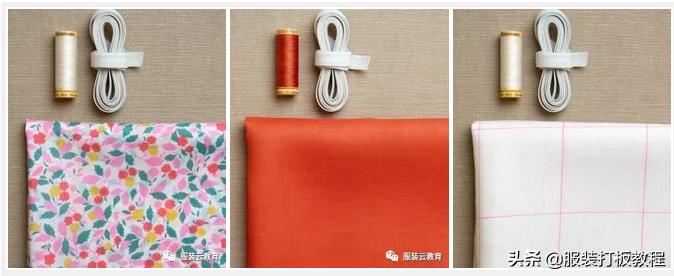 儿童连体衣裁剪制作,童装连衣裙制作裁剪样片