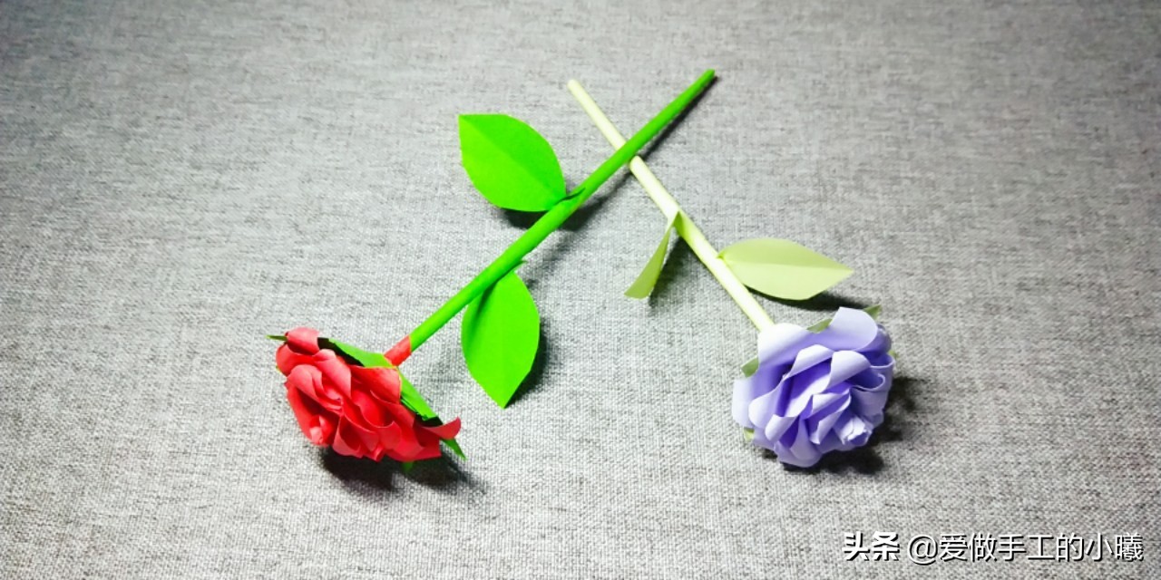 玫瑰花折纸教程大全简单慢动作,玫瑰花折纸方法简单易折非常漂亮