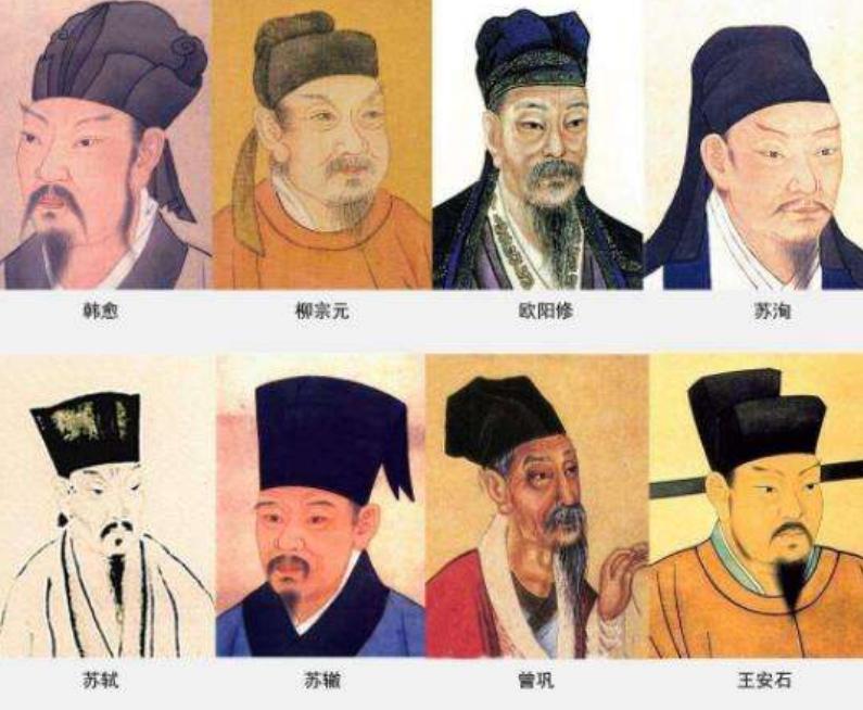 唐宋八大家正确排名是什么,唐宋八大家的排名顺序是怎样的