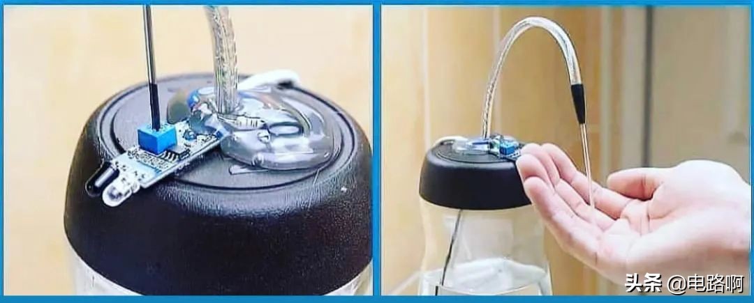 红外水龙头原理,红外线感应水龙头原理图