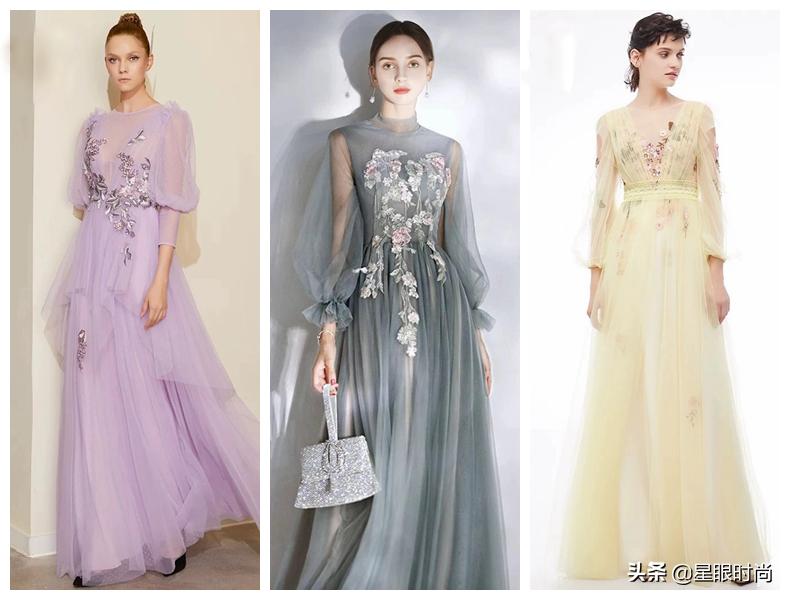 时尚显气质礼服,高端礼服女宴会气质