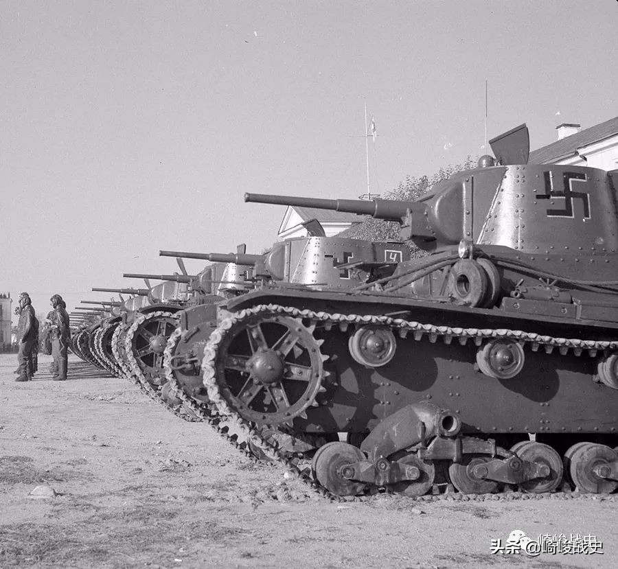 二战芬兰装甲兵：感谢运输大队长斯大林，给我们送来了坦克