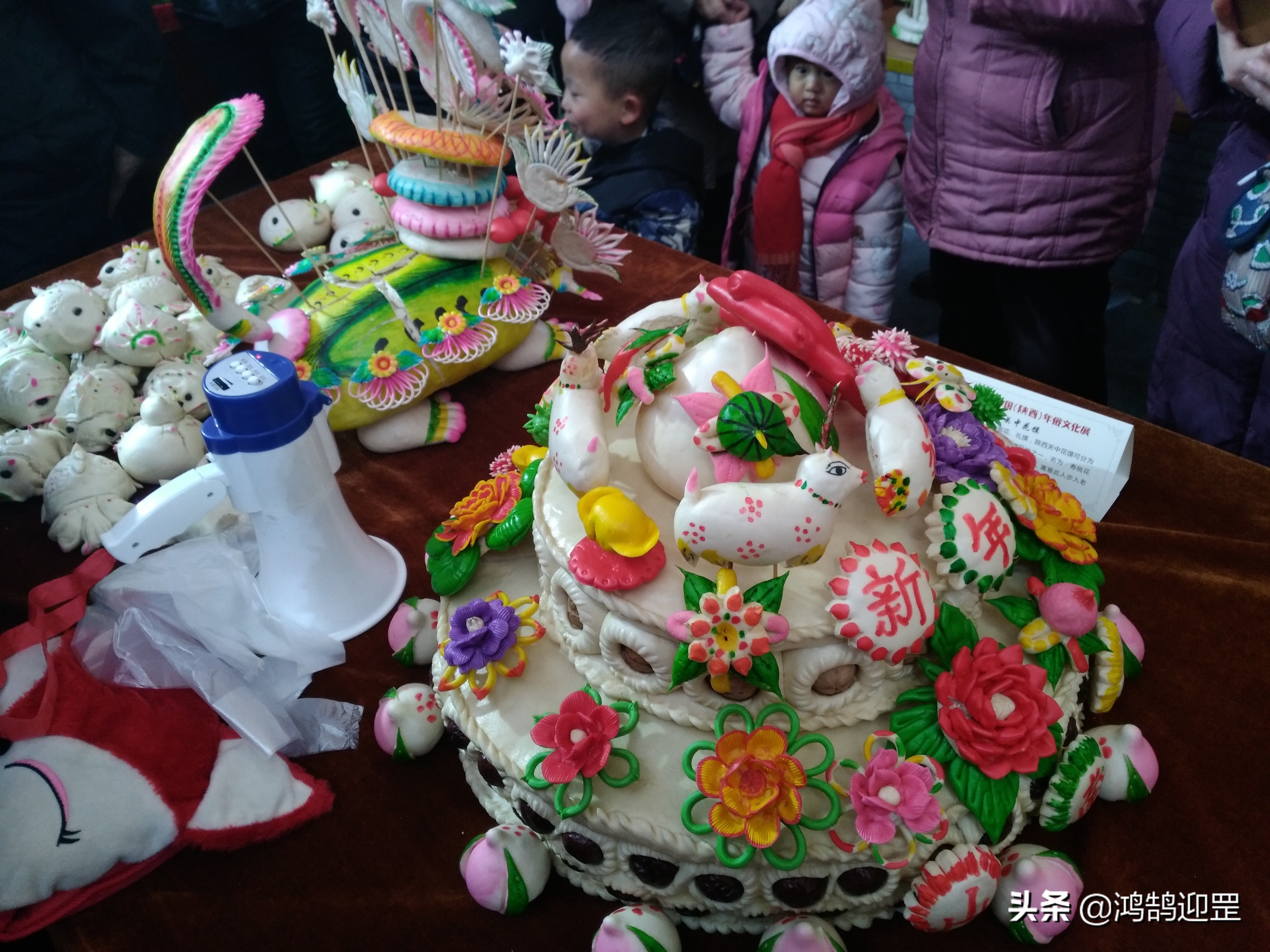 民间艺术陕西花馍,陕西花馍可以吃吗