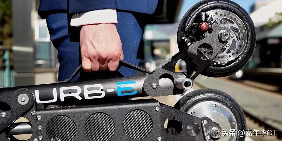 最小的折叠电动自行车,高端超小轻便折叠自行车