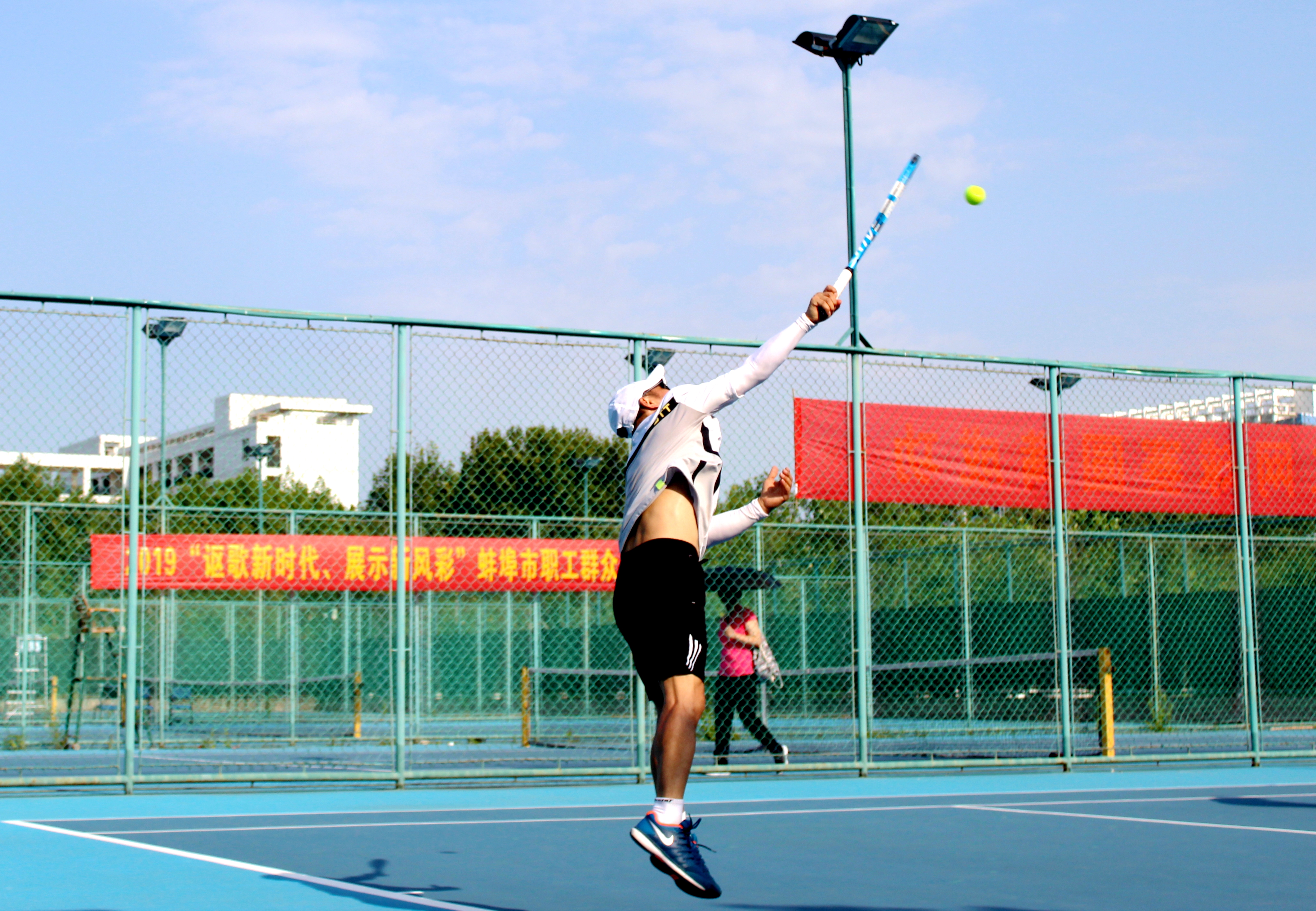 2019年“讴歌新时代、展示新风采”蚌埠市职工群众网球比赛成功举办