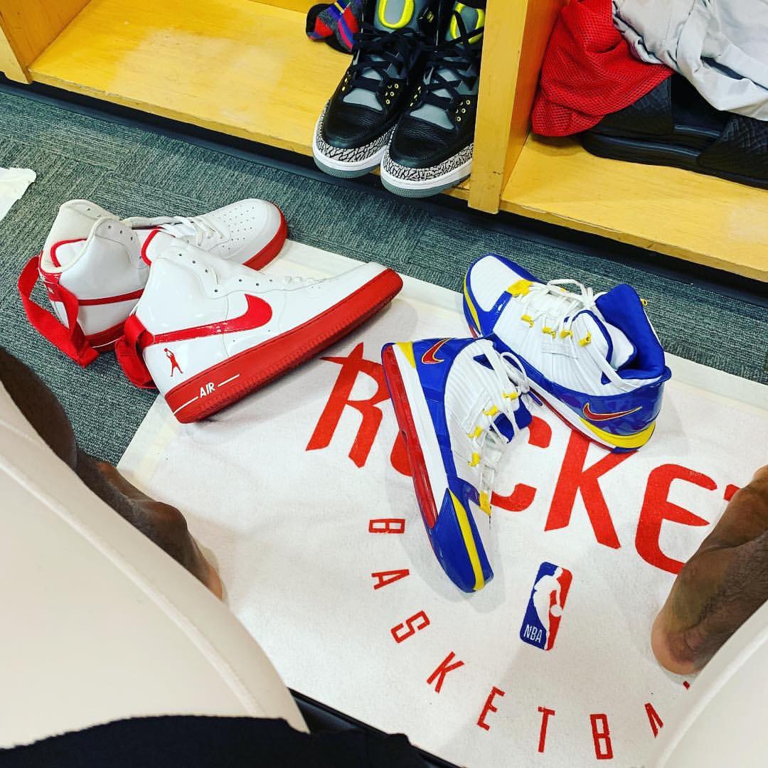 盘点nba上脚球鞋哈登篇,nba球鞋今日上脚