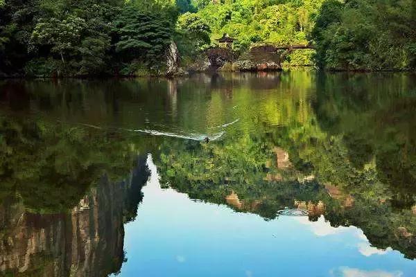 广东韶关丹霞山风景图片欣赏,韶关丹霞山的主要景观区