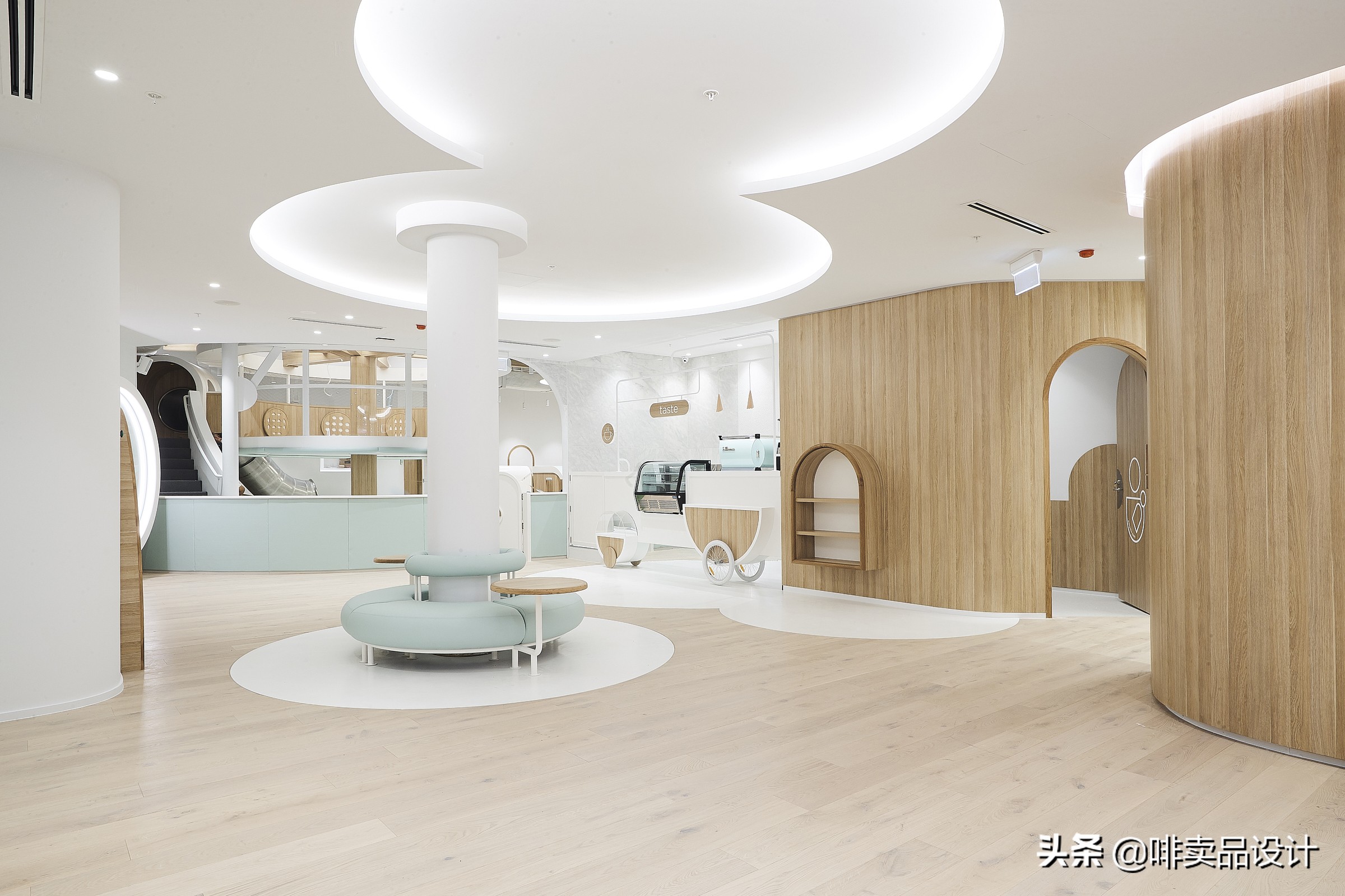 餐饮空间⇛悉尼最时尚NUBOCHATSWOOD儿童游乐场有食有玩