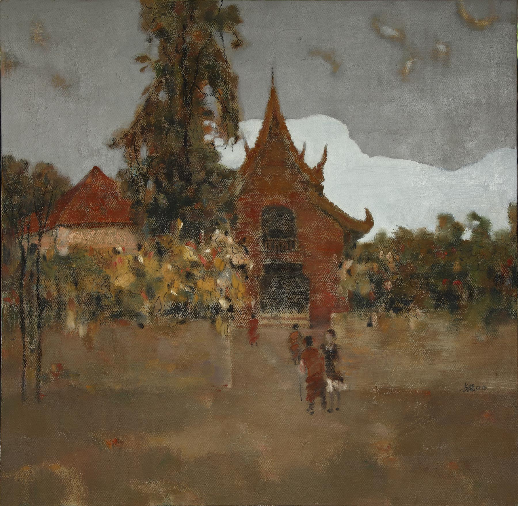 李猛油画成都展,李猛油画风景作品欣赏