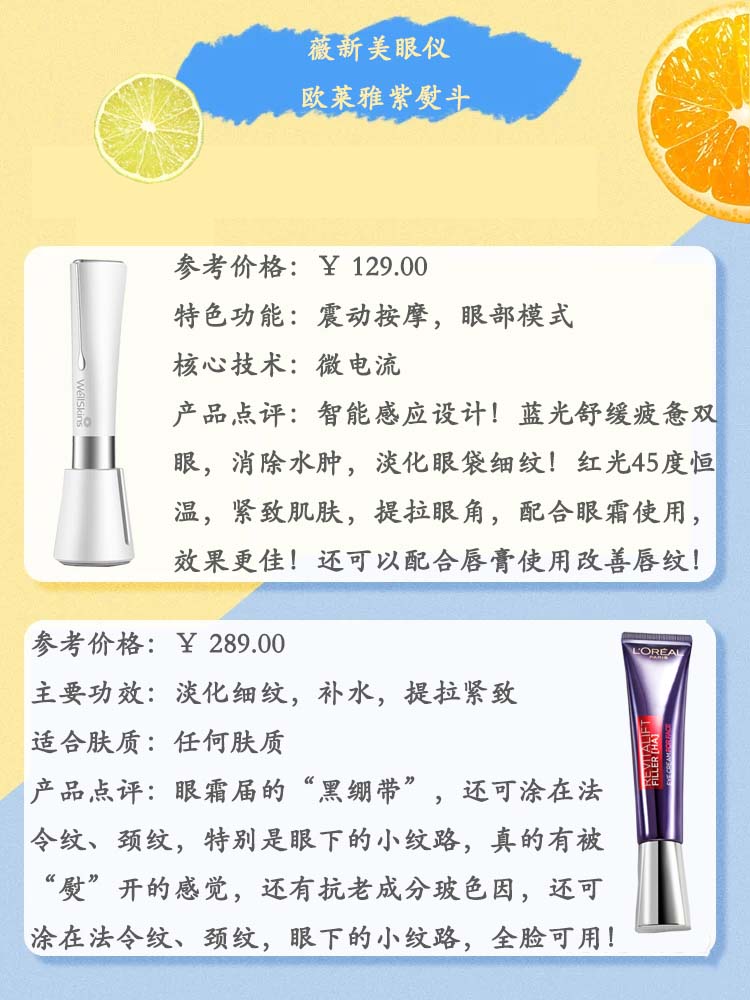 眼部护理美容仪,紧致细纹热敷美眼仪