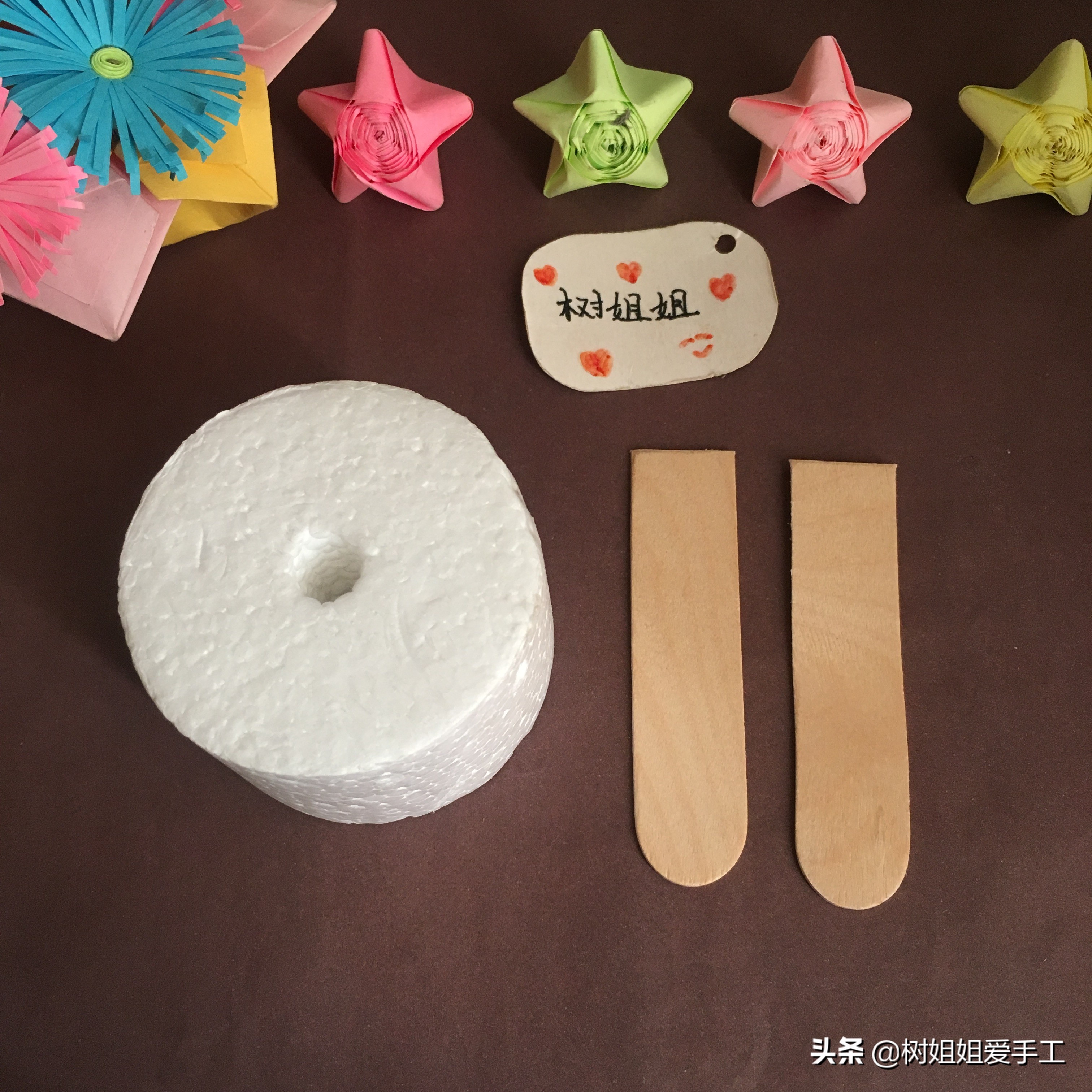 植物折纸：铜钱草盆景制作的方法（含花盆制作教程）