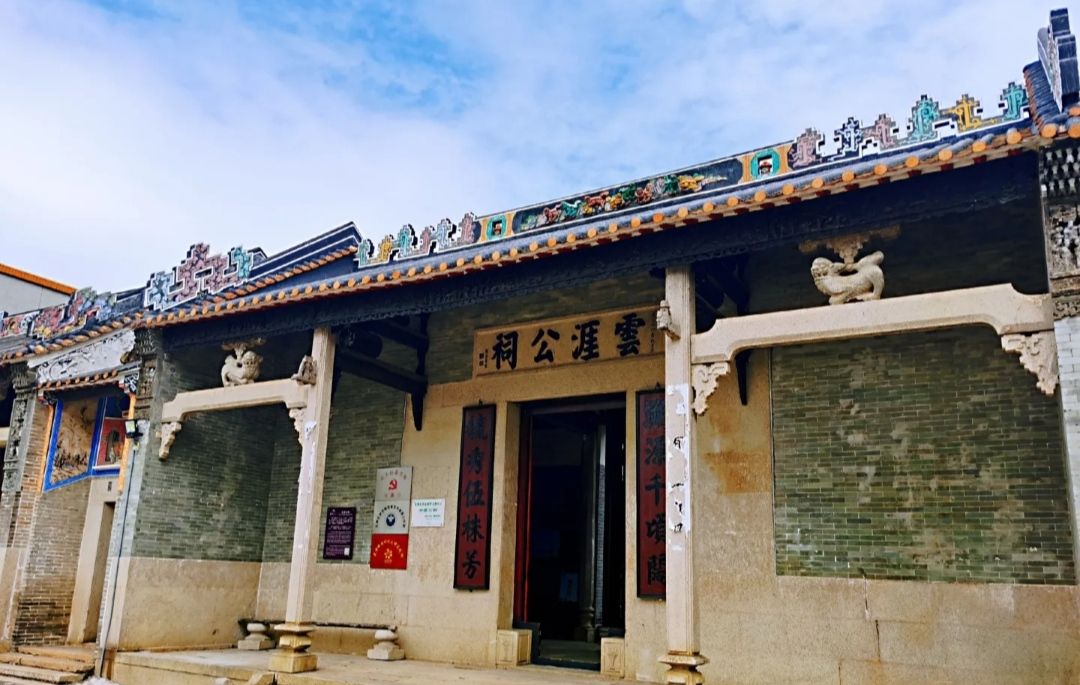 炭步镇古村落图片,花都炭步塱头古村落