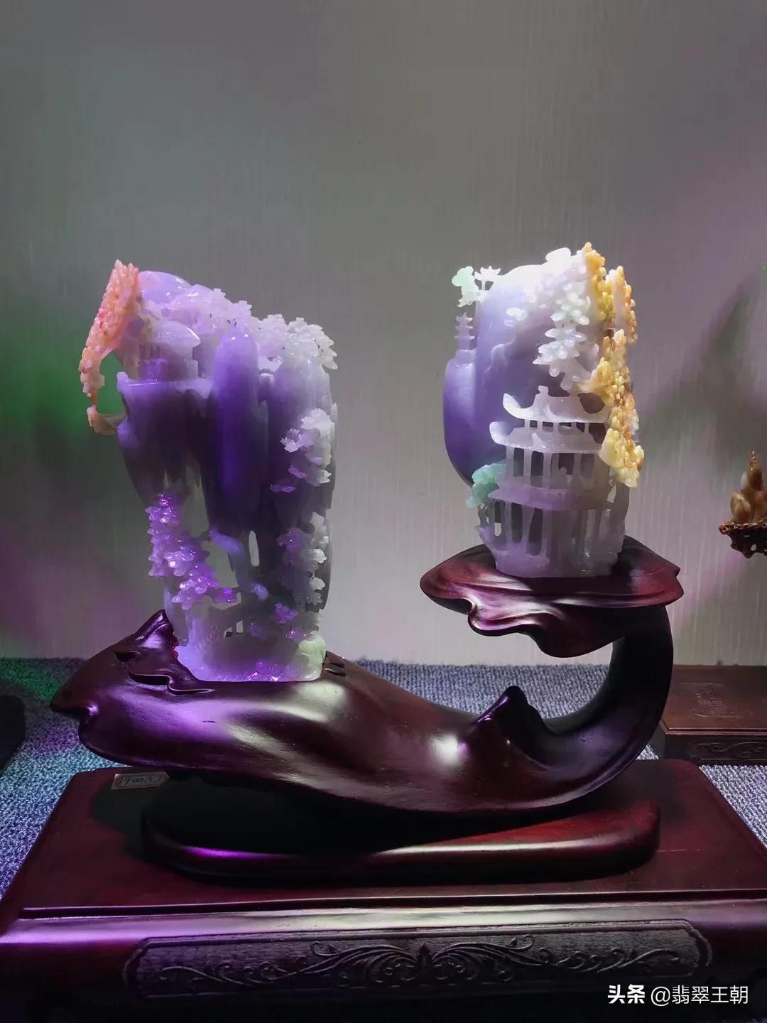 摆件翡翠高端大气上档次,大师级翡翠摆件图片