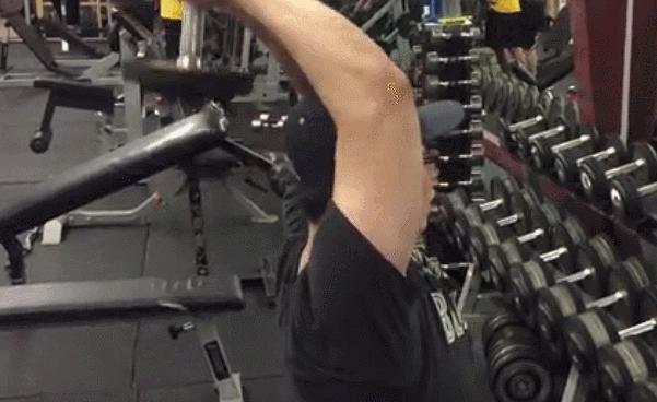 肱三头肌力量不够怎么练,肱三头肌特别弱怎么练