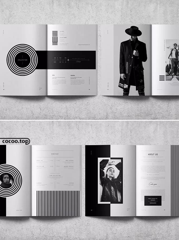 画册内页设计高级感,画册设计接单技巧
