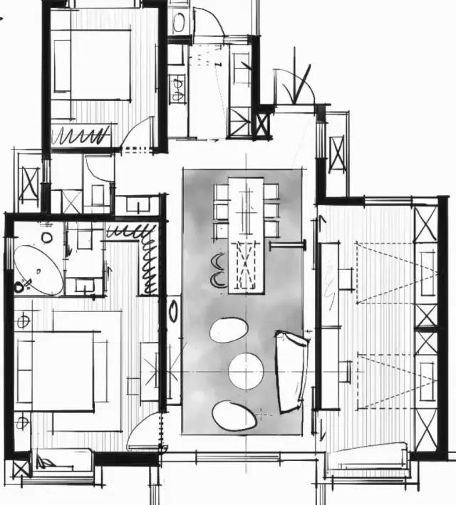 室内设计师如何讲解平面布局方案,平面设计布置技巧