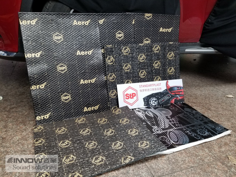 如此安静上海音豪奔驰GLC260汽车隔音改装俄罗斯StP