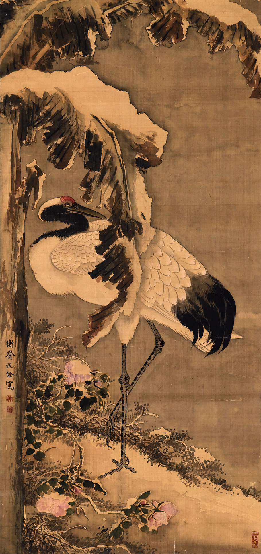 历代名家画鹤100幅,历史上画鹤谁画的最出名