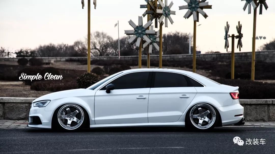 奥迪a3改碳纤维车身,奥迪a3时尚运动版改装s3外观