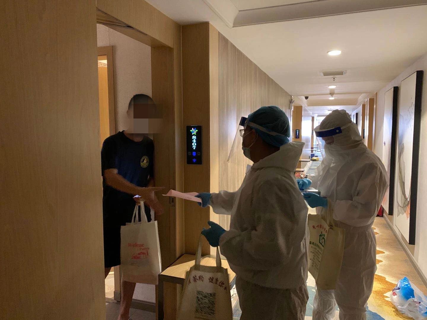 番禺|“感谢你帮我们克服一个又一个困难!”桥南街定点隔离酒店一线防疫人员收到这样一条信息