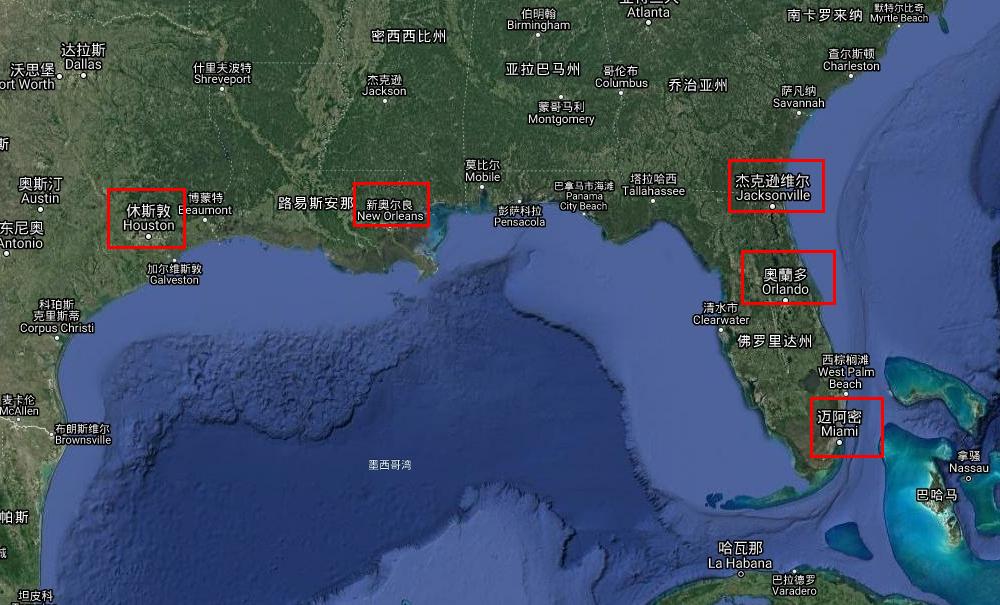 美国最大的10个城市排名,美国前十大中心城市排名