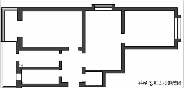 她家装修很简单,她家两居室装修太惊艳了