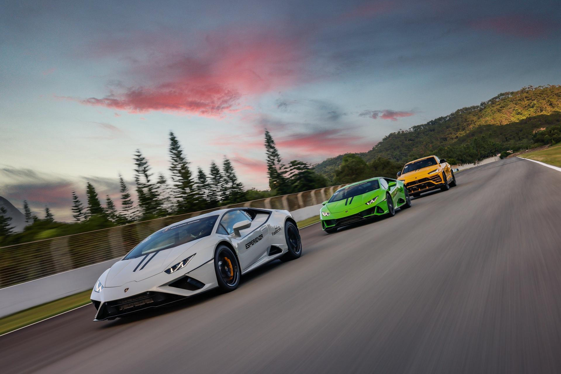 兰博基尼huracanevo赛道体验,兰博基尼huracansto珠海赛道日