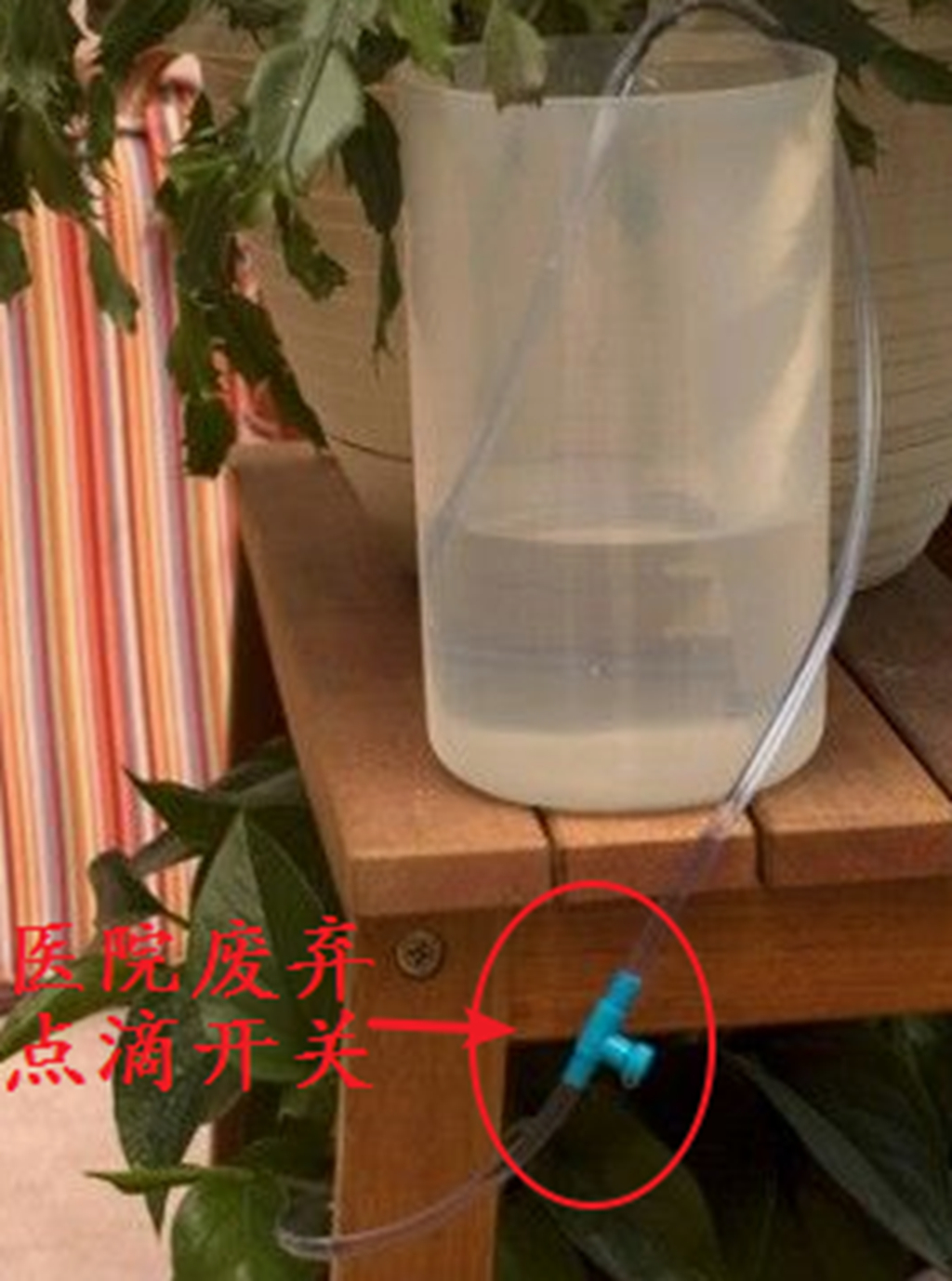 自制给花浇水神器,懒人养植物神器