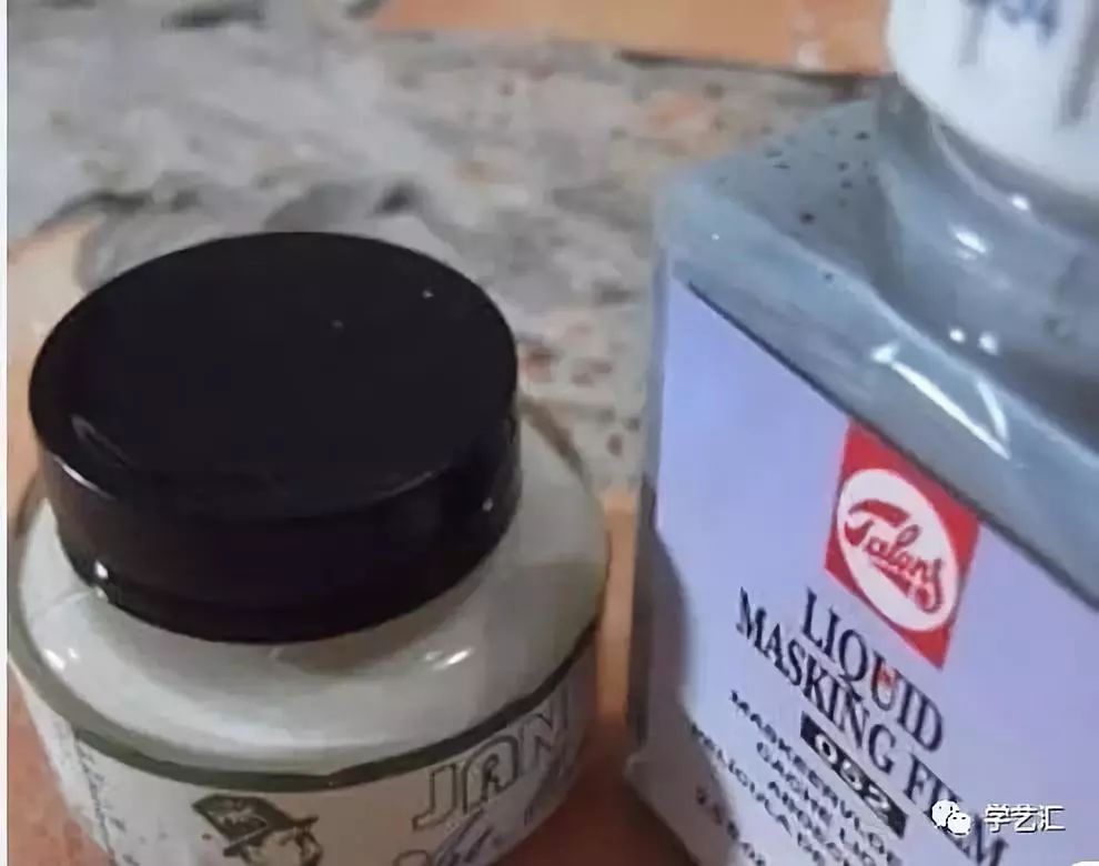 神奇的水彩,水彩留白技法