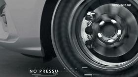 米其林胎侧黑科技,米其林不充气轮胎