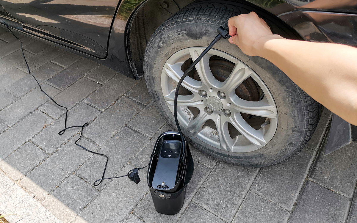 小米轮胎充气神器,小米充气宝补胎