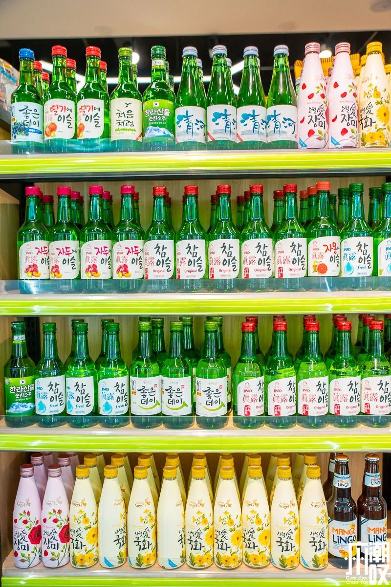 从韩国回来在超市买东西,韩国超市进口东西