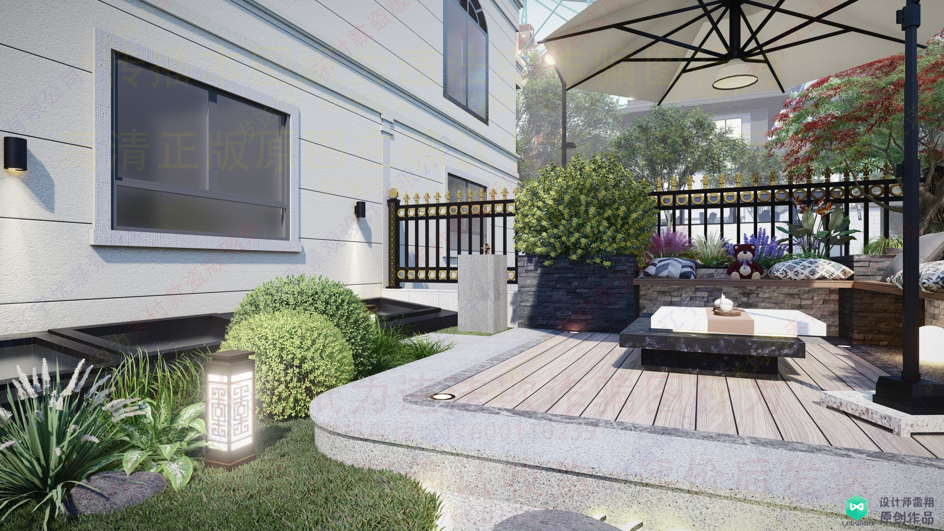 自己动手铺草坪效果,草坪的正确铺装方法