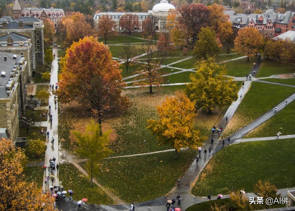 美国康奈尔大学校园风景,美国校园美景