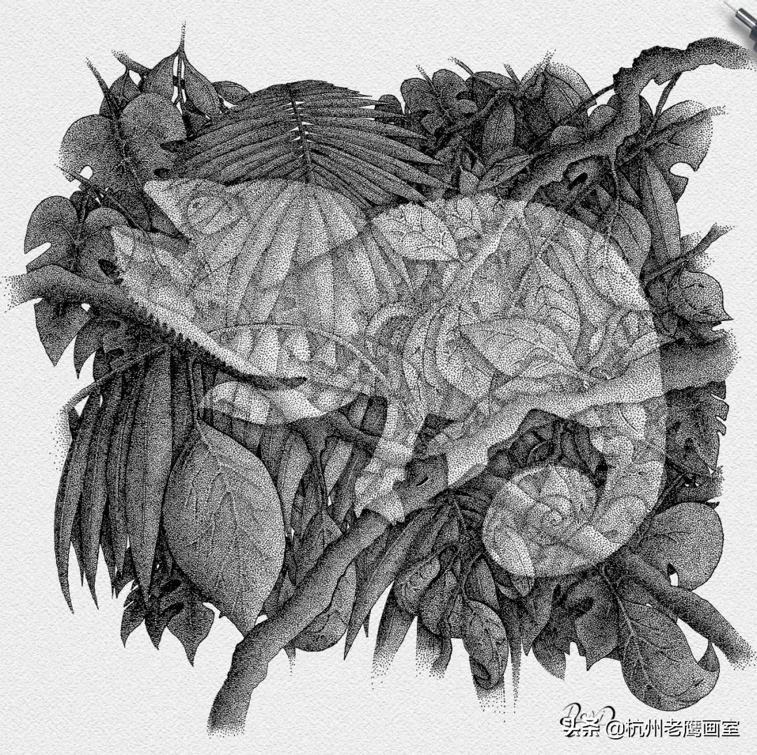 创意素描作品7-8岁,一组有趣的雕塑