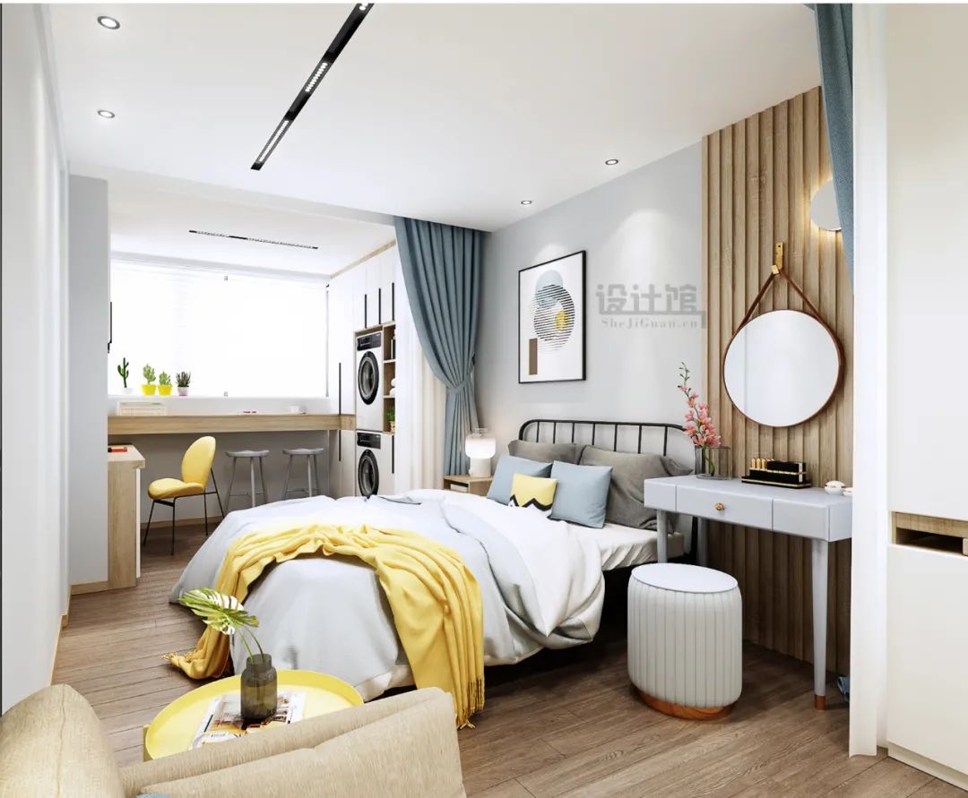 没有阳台洗衣机放哪里最适合,洗衣机除了放洗手间还可以放哪