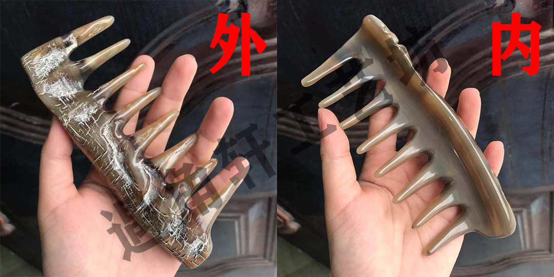 牛角梳真假如何辨别,水牛牛角梳怎么分辨真假
