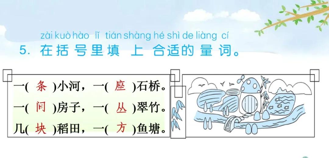 二年级上册语文识字歌重点归纳,部编版二年级语文上册识字复习