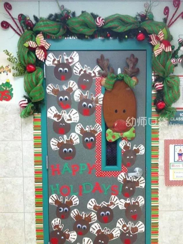 圣诞环创,圣诞主题环创