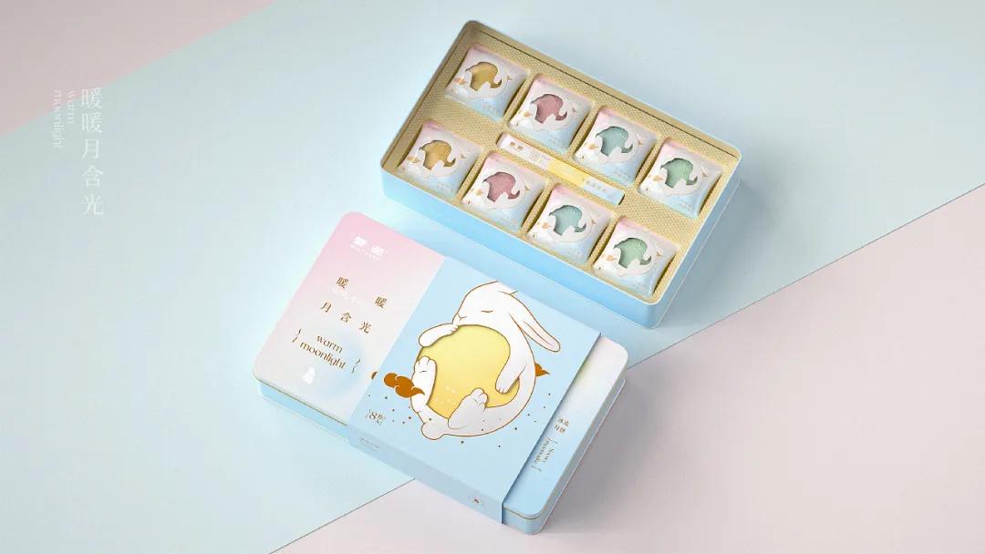 国潮风格的礼盒包装设计,融合中国传统文化的设计