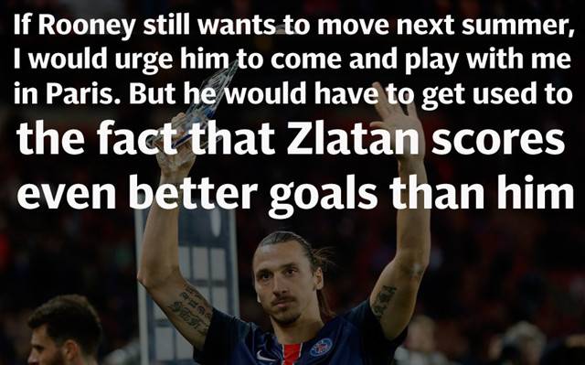 从伊布精彩语录了解，实力与言论必须等价，不然就是笑话