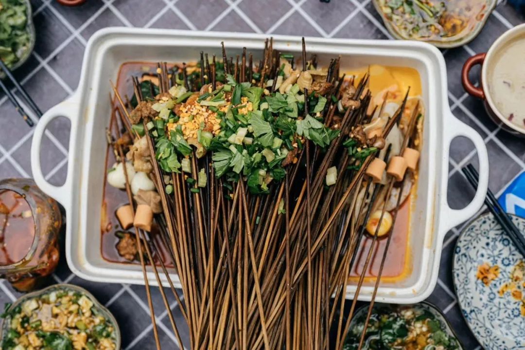 成都串串做法,成都爆辣串串
