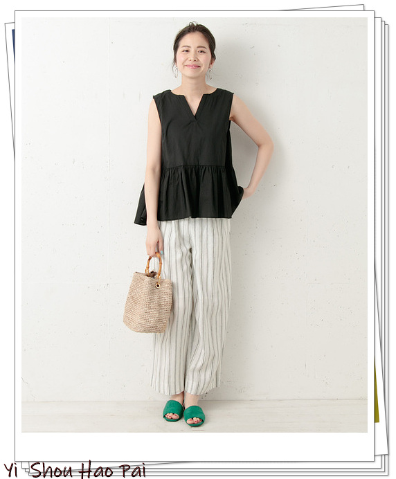 亚麻裤搭配什么上衣好看,亚麻上衣搭配格子裤秋季