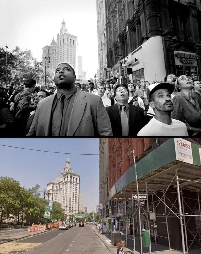 前20年和后20年对比照,十年前和现在的对比照