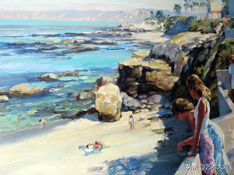 美国画家霍华德风景油画作品选,贝朗思油画作品