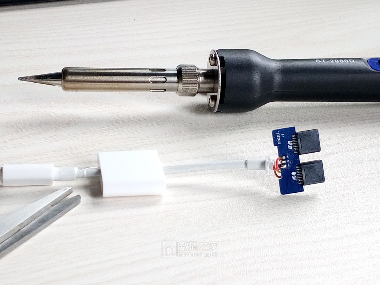 安泰信电烙铁2080发热芯,安泰信电烙铁st2080评测