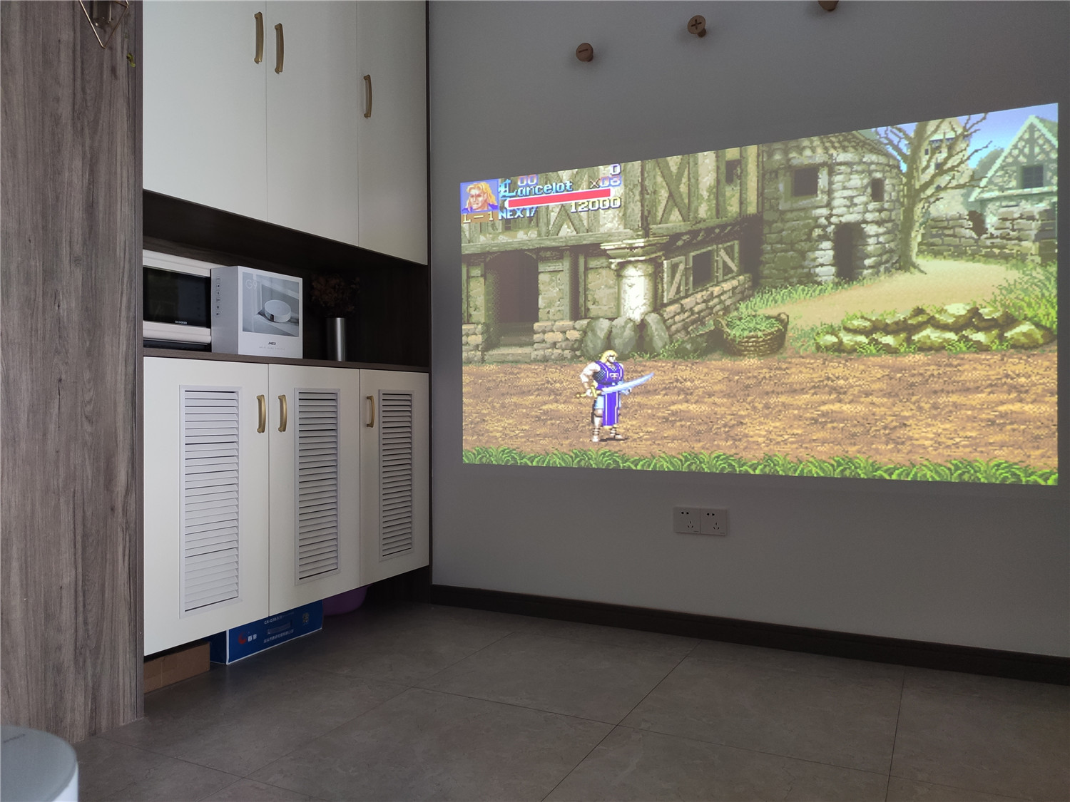 坚果g9投影仪测评,坚果g9投影80寸