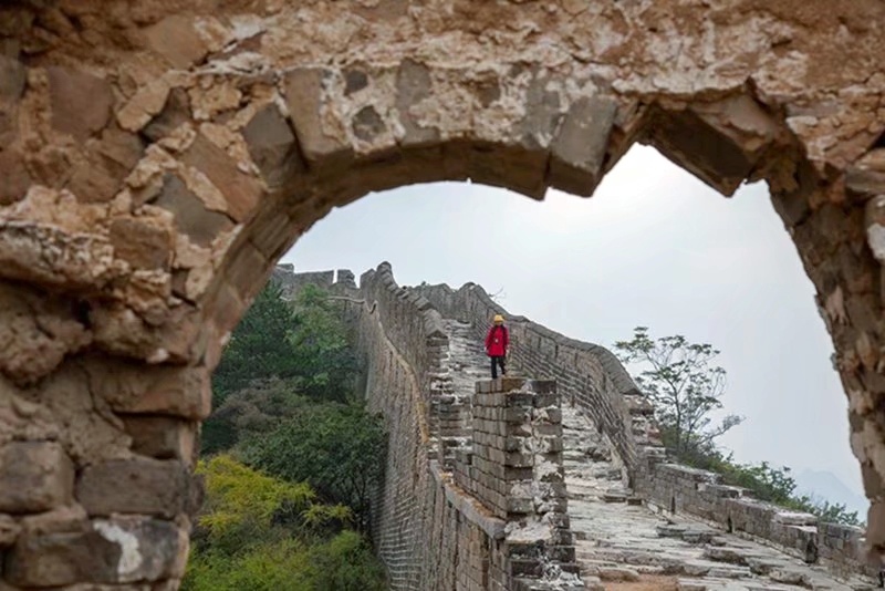 金山岭长城波澜壮阔,拍金山岭长城